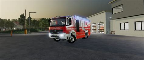 FS19 Wolfsburg Skins Rosenbauer AT2020 By SoSi Modding V 1 0 Fire