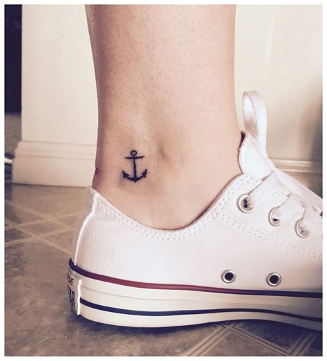 Anchor Ankle Tattoos