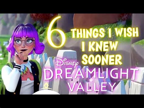 Things I Wish I Knew Sooner Dreamlight Valley Youtube