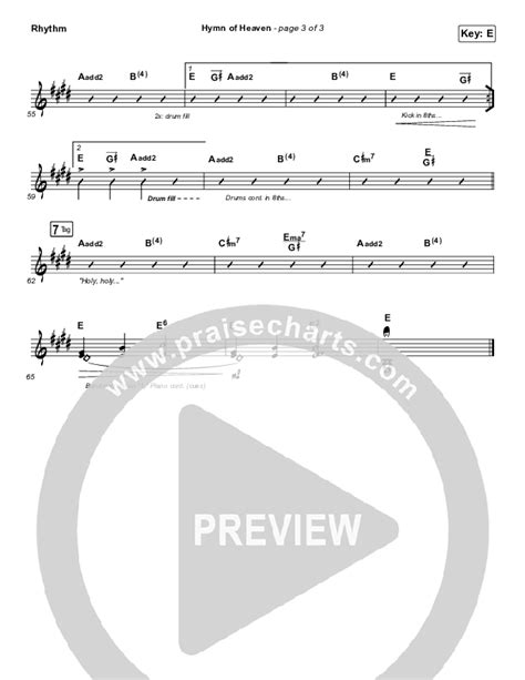 Hymn Of Heaven Sheet Music PDF Phil Wickham PraiseCharts