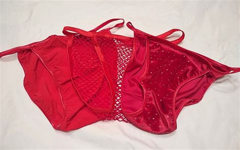 Men S String Bikini Tanga Brief Body Hugger Underwear Etsy