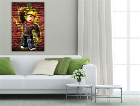 Roblox Game Graffiti Pop Art Print Poster Wall Art Modern - Etsy