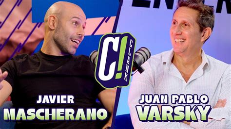 Javier Mascherano Con Juan Pablo Varsky Clank Game Youtube