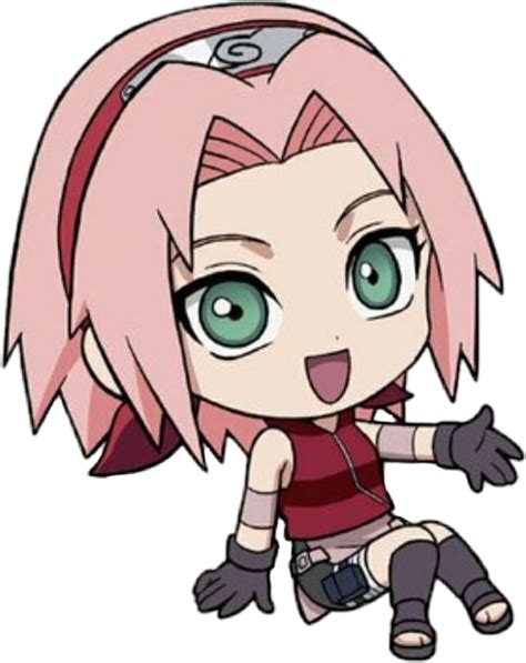 Sticker By Kagura Anime Chibi Sakura And Sasuke Cute Drawings