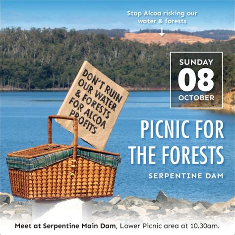 Wa Forest Alliance On Linkedin Picnic For Forests Sunday 8th October At Serpentine Dam Join