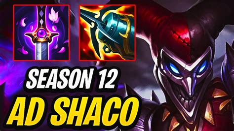 New Ad Shaco Build That Got Me Challenger Challenger Ad Shaco Youtube