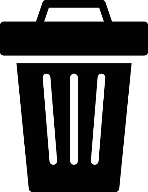 Dustbin Vector Illustration On A Backgroundpremium Quality Symbols