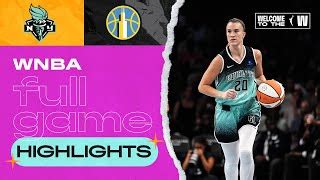 Chicago Sky Vs New York Liberty Full Game Nd July Wnba