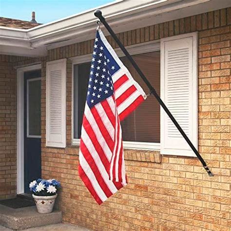 6 Deluxe Residential Flagpole With American Flag