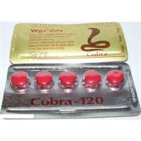 Cobra Sildenafil Citrate 120mg Tablets At Rs 70box In Noida Id