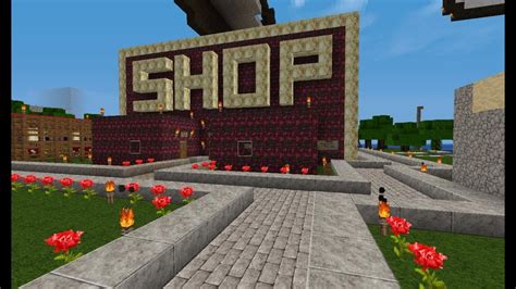 Como Crear Una Tienda En Minecraft 17x Youtube