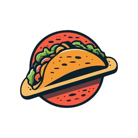 Premium Vector Tacos Logo Mexican Food Logo Vector Illustration