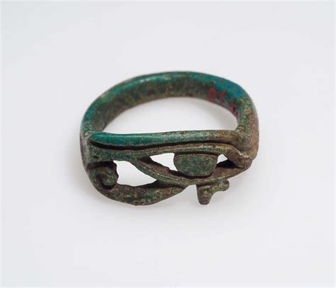 Eye Of Horus Wedjat Ring Works Museum Of Fine Arts Boston