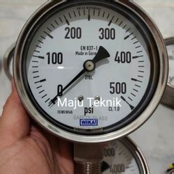 Jual Wika Pressure D Psi Drat Npt Full Ss Raket