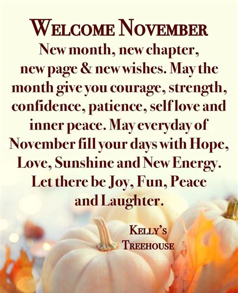 New Month New Chapter Welcome November Pictures Photos And Images