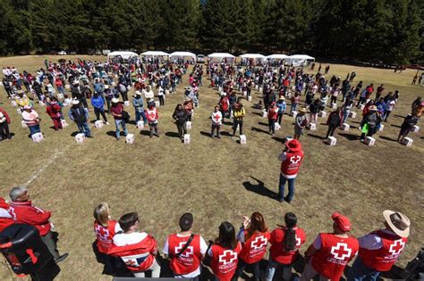 Benefició Plan Invernal de Cruz Roja a mil 600 familias en Edoméx