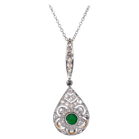 Carved Jade Diamond Gold Pendant At 1stdibs Jade Diamond Pendant