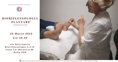 Roma Monteverde Eur 22 MARZO 2023 Bioriflessologia Plantare By