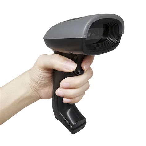 Long Distance Laser Handheld Barcode Scanner with Charging Cradle