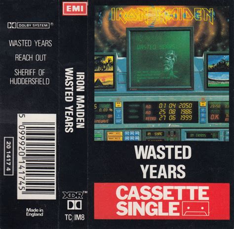 Iron Maiden - Wasted Years (1986, Cassette) | Discogs