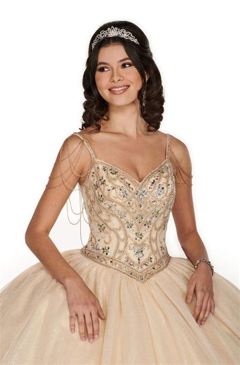 Mary S Quinceanera Dresses MQ1053 Crystal Embellished Sweetheart Gow