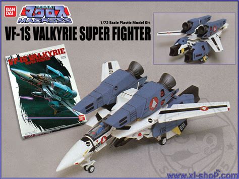 Bandai 1 72 Scale Plastic Model Kit Maccross VF 1S Valkyrie Super