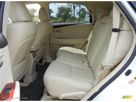 Parchment Brown Walnut Interior 2010 Lexus RX 450h Hybrid Photo