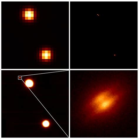 Astronomers Discover Edge On Protoplanetary Disk In Quadruple Star System Noirlab