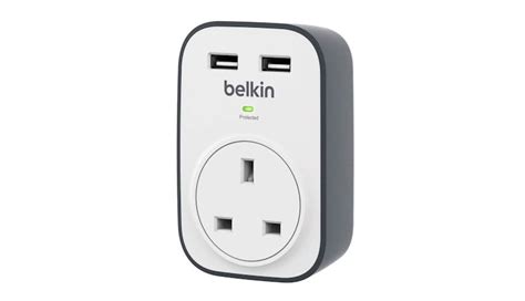 Belkin Bsv103sa Surgecube 1 Outlet Surge Protector With 2 X 24a Shared