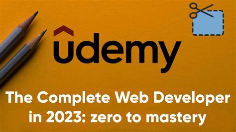 The Complete Web Developer In 2023 Zero To Mastery OneName