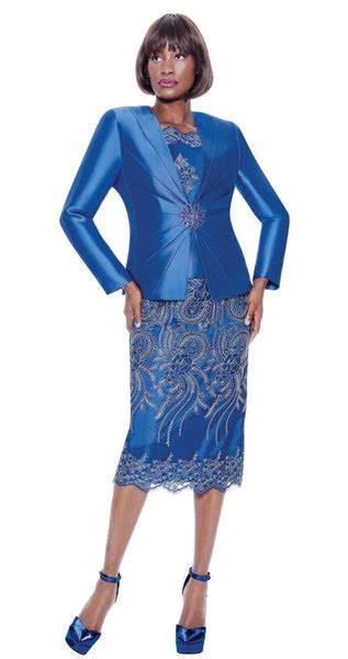 Terramina Church Suit 7817 Royal Blue Church Suits For Less