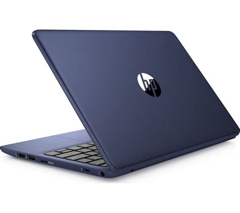 Hp Stream Ak Laptop Intel Celeron Gb Emmc Blue