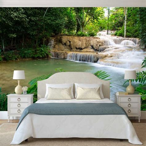 Waterfall Wall Decal Etsy