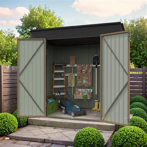 Amazon Patiomore Ft Outdoor Garden Storage Shed Tool House