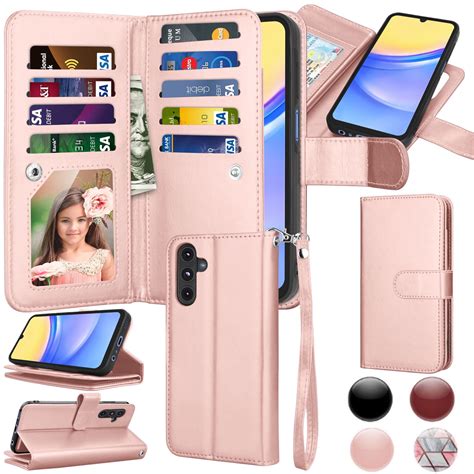 Takfox Galaxy A15 5g Casefor Samsung Galaxy A15 Wallet Phone Casetakfox Pu Leather Magnetic