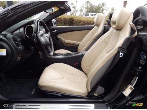 Beige Interior 2010 Mercedes-Benz SLK 350 Roadster Photo #88219341 ...