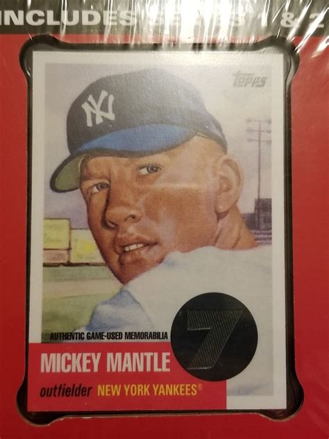 Topps Target Factory Set W Mickey Mantle Relic Ted Williams Red