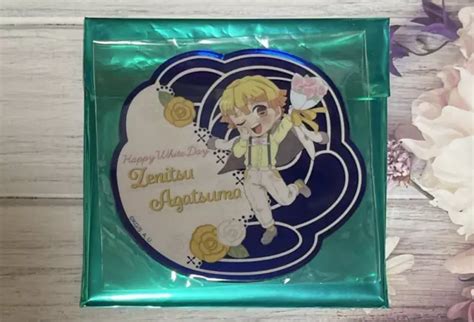 Demon Slayer Kimetsu No Yaiba White Day Acrylic Coaster Zenitsu