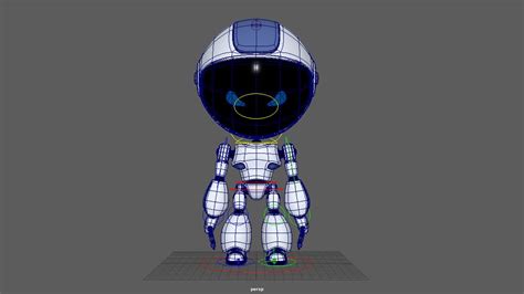 Animated Robot 3D Model $40 - .fbx .unknown .ma - Free3D