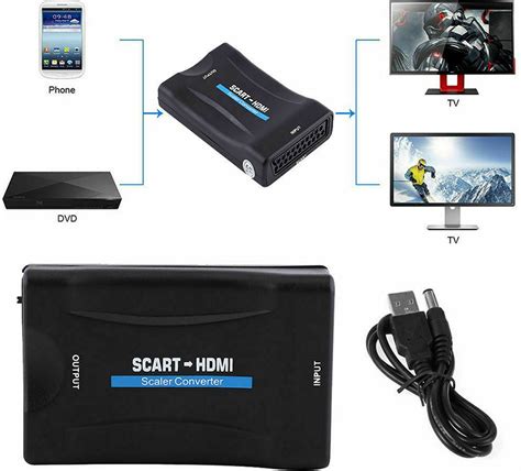 Scart Naar HDMI Converter Scart Converter Scart Naar Hdmi Adapter