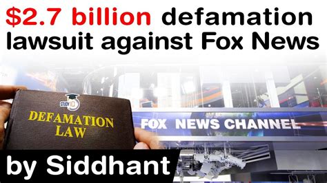 Defamation Case Against Fox News Smartmatic Files 27 Billion