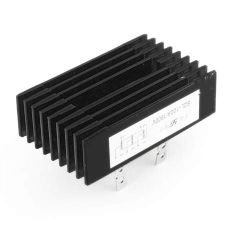 Buy ELECTROPRIME SQL 100A 1600V Heatsink 3 Phase Diode Generator Bridge