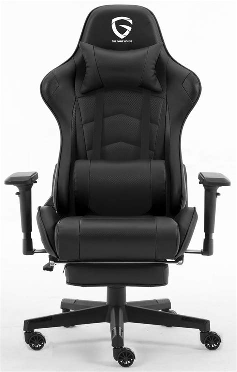 Silla Gamer Ergon Mica Apoyapi S Reclinable The Game House Negra