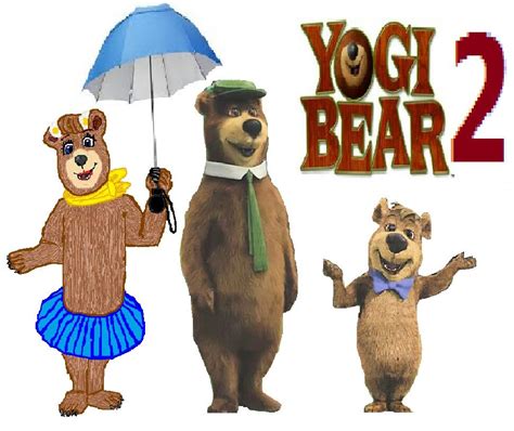 A poster for Yogi Bear 2 (2014). | Yogi bear, Couple cartoon, Teddy