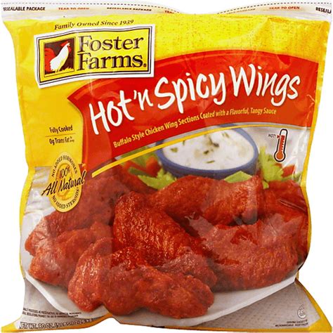 Foster Farms Chicken Wings Hotn Spicy Sweet Summer Time Pruetts Food