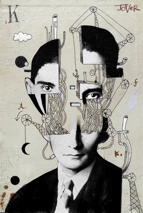 Reconstructed Kafka Collage By Loui Jover Saatchi Art