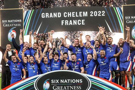 Tournoi Des Six Nations Le Xv De France R Alise Le Grand Chelem