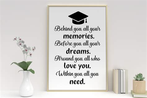 Graduation Svg Behind You All Your Memories Svg Graduate Etsy Australia