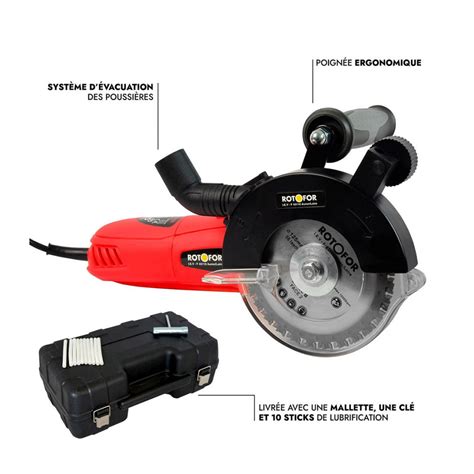 Scie Circulaire Double Lame Multi Mat Riaux Mm Prix Mini Novoo