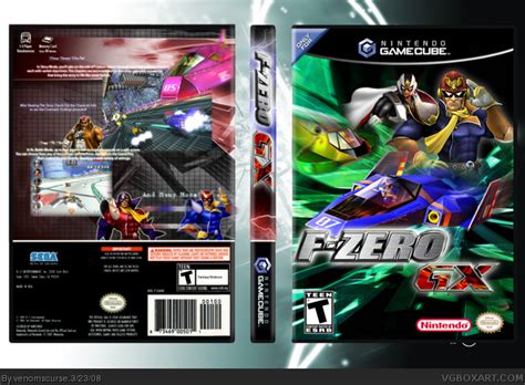 F Zero Gx Gamecube Box Art Cover By Venomscurse